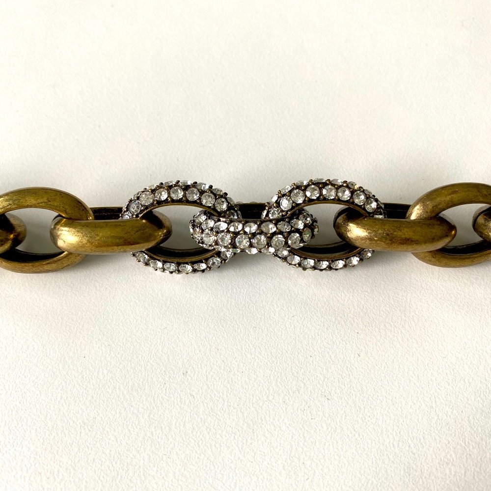 Chunky Rhinestone Bracelet - Picture 4 of 5
